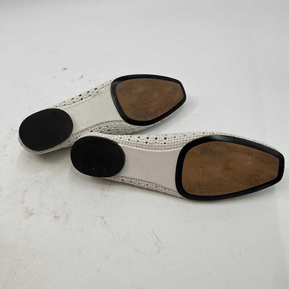 Vince White Leather Vivian Mary Jane Flat | Women’s US9.5 - Picture 8 of 8